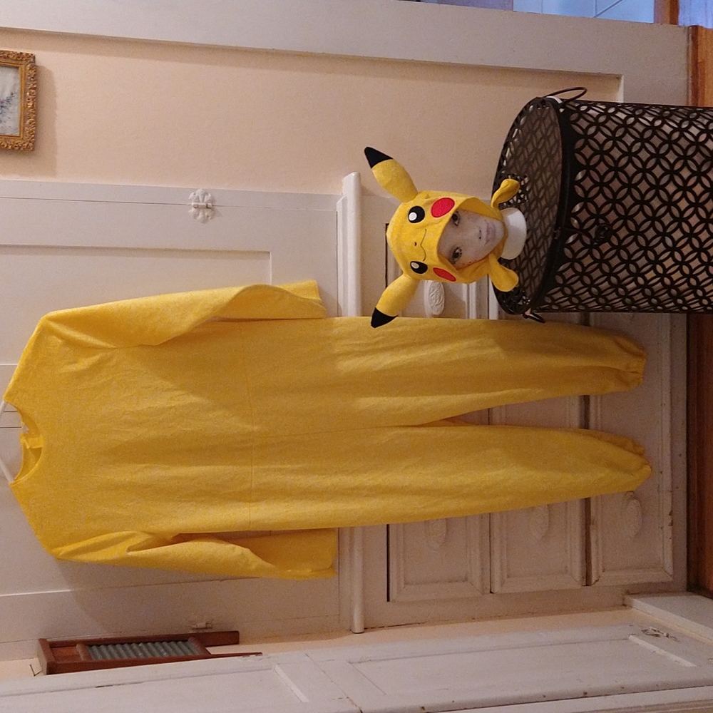 Pikachu kids Halloween costume size missing see measurements